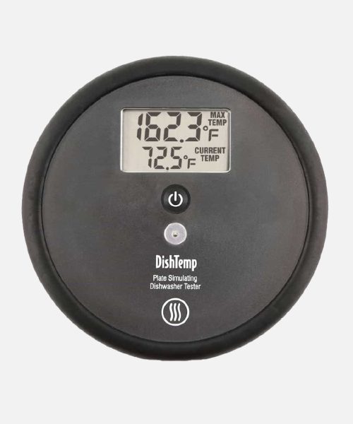 DishTemp? - Plate-simulating Dishwasher Thermometer