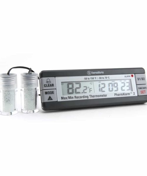 PharmAlarm? 2 Vaccine Storage Alarm Thermometer. 2-channels (TMD)