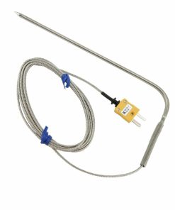 High Temp Smokehouse Penetration Probe - Stainless Overbraid  (-177)