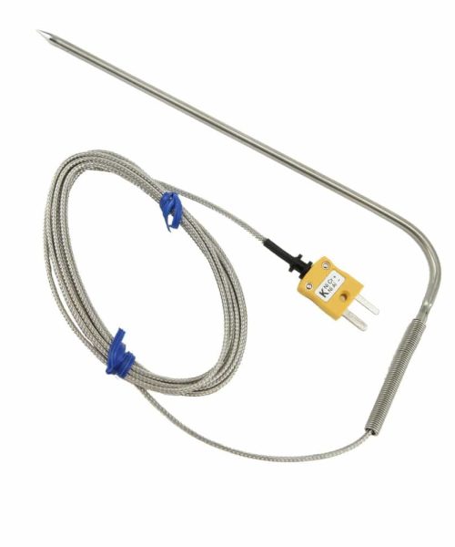 High Temp Smokehouse Penetration Probe - Stainless Overbraid  (-177)