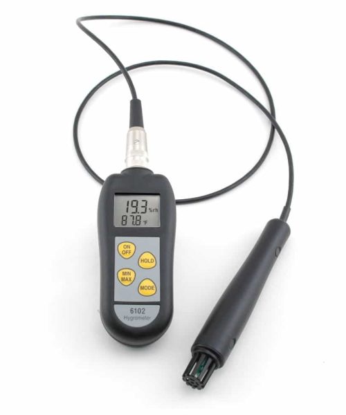 Therma-Hygrometer w/Dual Display and External Probe (6102)