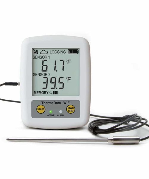 ThermaData? WiFi Temp Logger (1 Removable External Sensor)