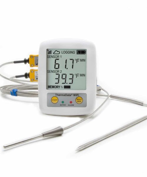 ThermaData? WiFi Thermocouple Logger (2 channel. Type K)