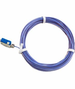 Thermocouple Probe. Type T. 20 ft.. 22AWG. w/male connector. -80C