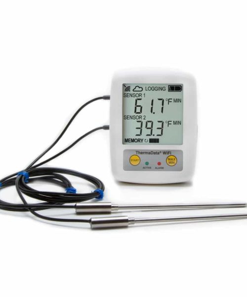 ThermaData? WiFi Temp Data Logger (1 or 2 Probes)